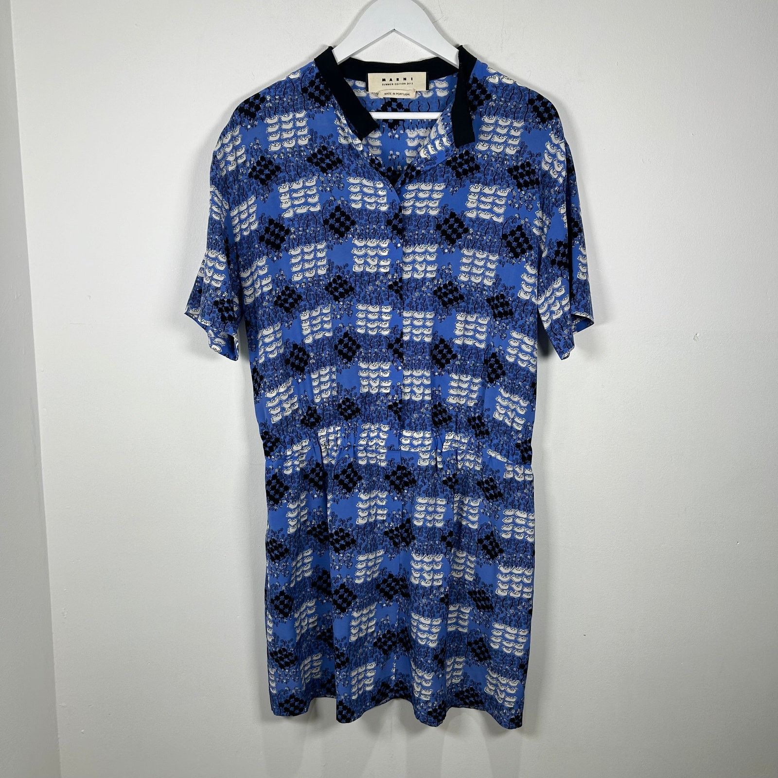 Marni Marni Blue Sundress Size 42it Size M / US 6-8 / IT 42-44 - 1 Thumbnail