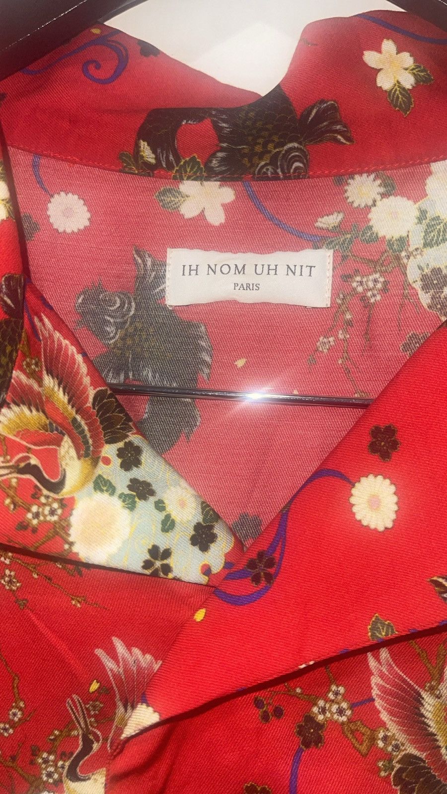 Ih Nom Uh Nit Jimmy Hendrix Limited Edition 100% silk shirt Size US L / EU 52-54 / 3 - 4 Thumbnail
