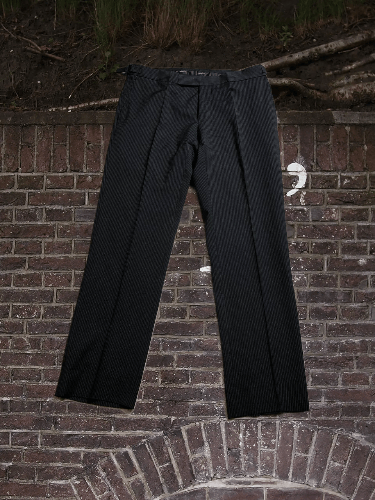 Polo Ralph Lauren Ralph Lauren Pants Mens Black Striped Black Label Preppy Size US 31 - 1 Thumbnail