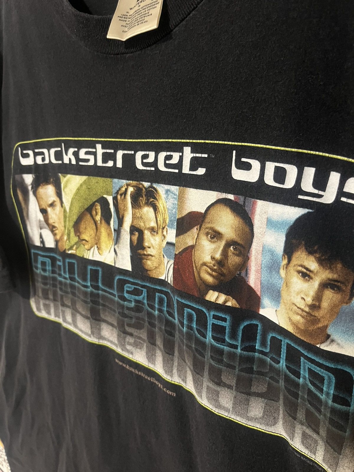 Tultex Vintage 1999 Backstreet Boys Millenium tour boxy faded tee Size US XL / EU 56 / 4 - 3 Thumbnail
