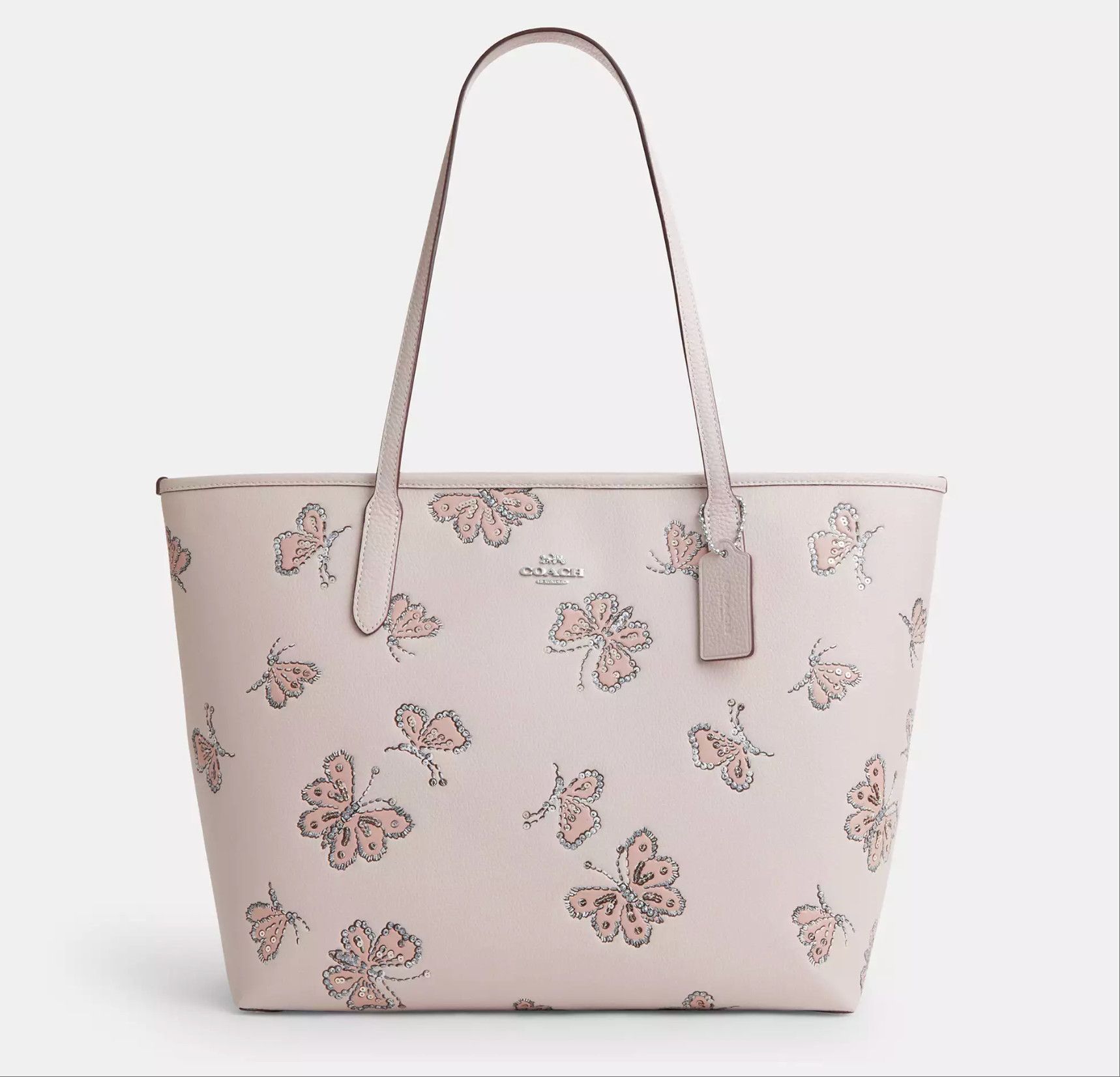 Coach City Tote Bag With Butterfly Print CCE93 Size ONE SIZE - 10 Thumbnail