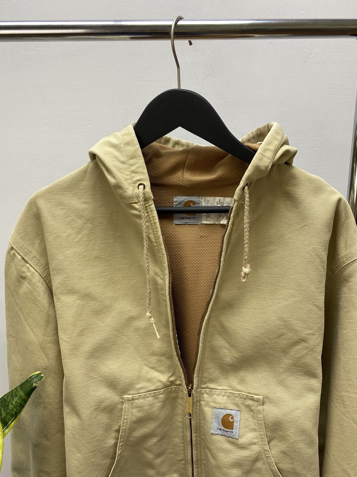 Carhartt × Vintage Y2K Carhartt Hooded Jacket / Coat - Hype Vintage Size US L / EU 52-54 / 3 - 4 Thumbnail