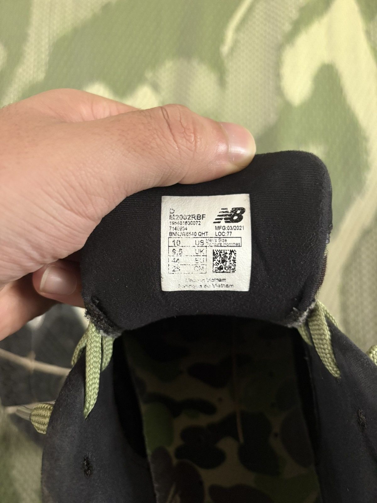Bape × New Balance Bape x new balance 2002r Size US 10 / EU 43 - 6 Thumbnail