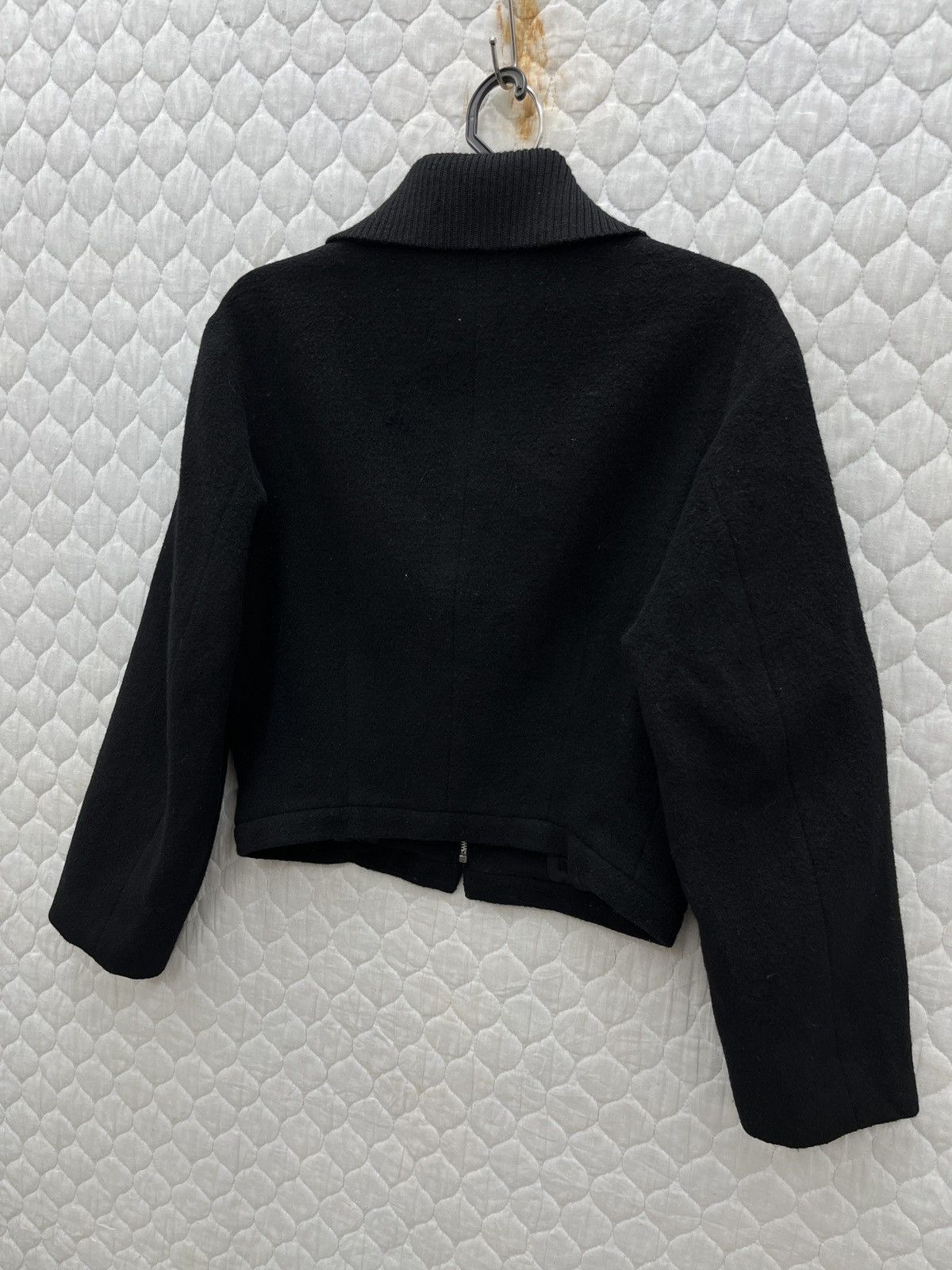 Yohji Yamamoto 🔥ARCHIVE🔥VINTAGE WORKSHOP YOHJI YAMAMOTO CROPPED WOOL JACKET Size M / US 6-8 / IT 42-44 - 5 Thumbnail