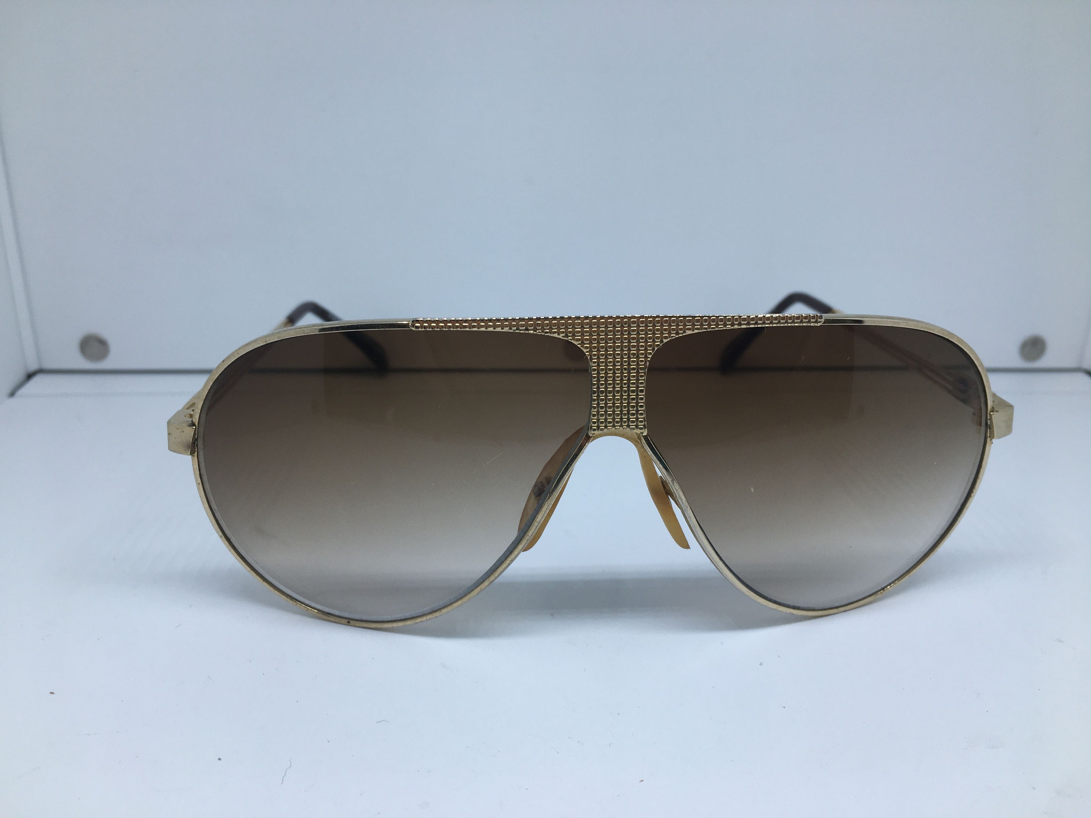 Pierre Cardin Vintage Pierre Cardin Gold Aviator Sunglasses Frame Pilot Size ONE SIZE - 2 Thumbnail
