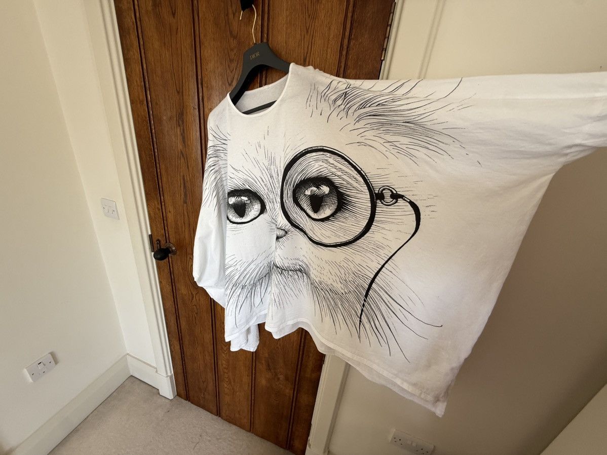 Other Rare Sold Out Rory Dobner cat monocle print tunic t shirt Size US L / EU 52-54 / 3 - 14 Thumbnail
