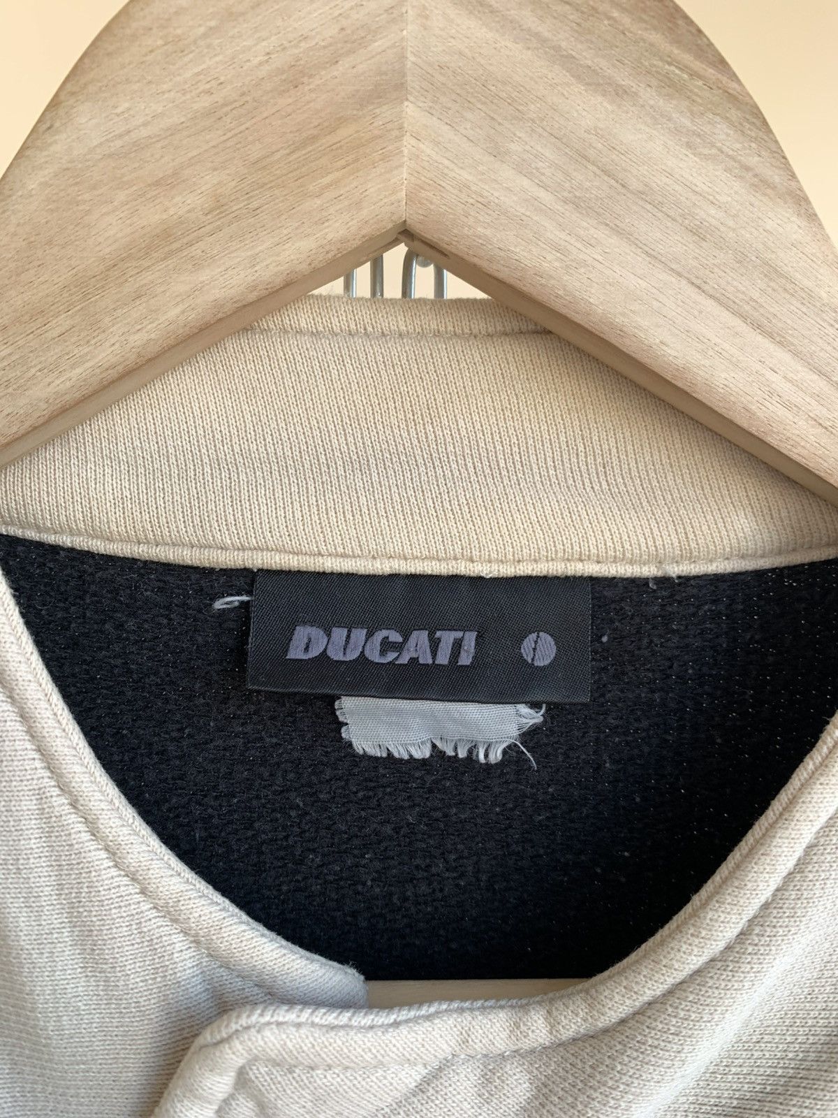 Ducati Moto 26 Racing Cotton Zip Light Jacket Vintage 2000s 90s Size US L / EU 52-54 / 3 - 13 Thumbnail