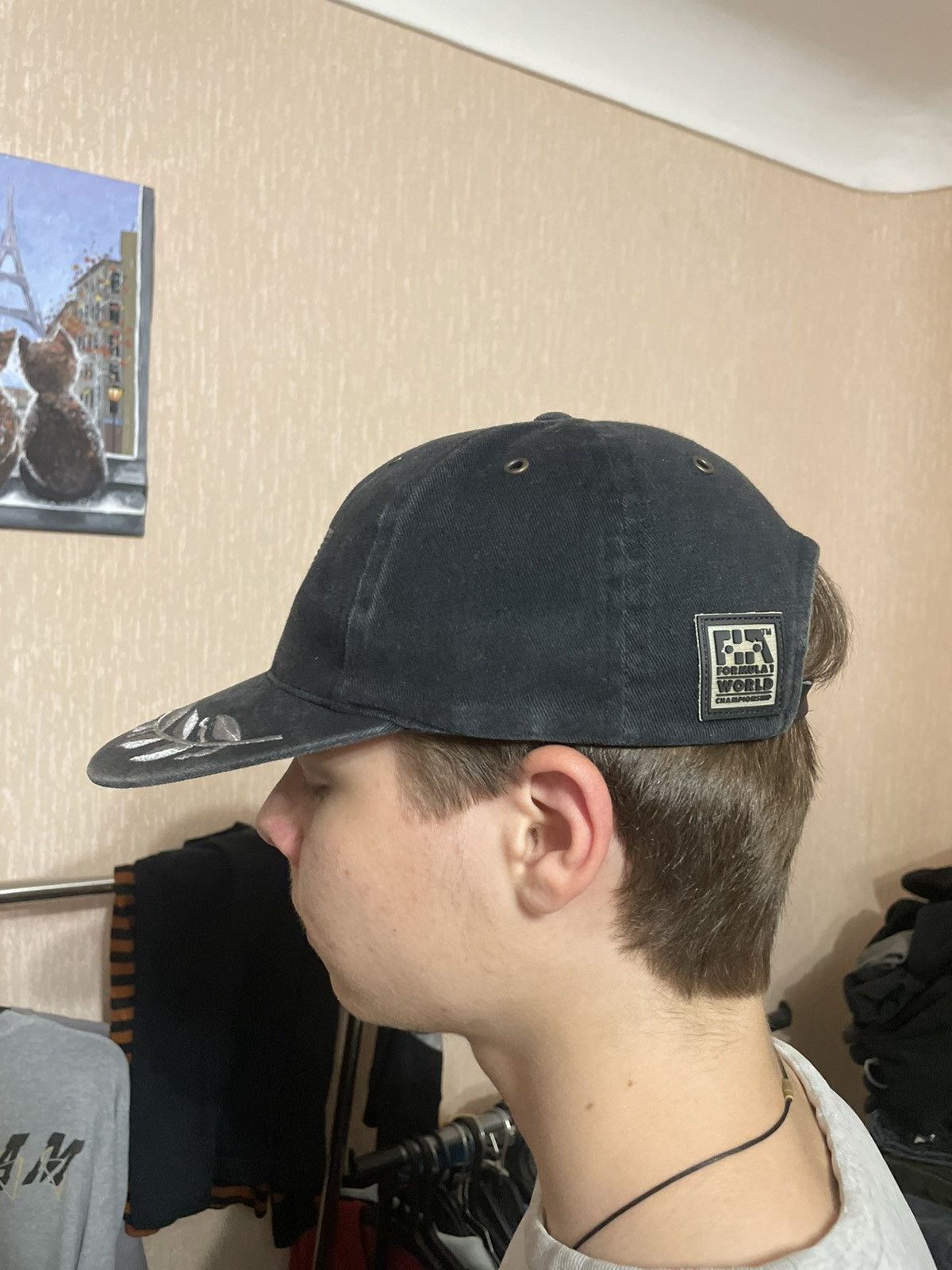Formula 1 × Vintage Vintage Formula 1 World Championship Blue Thunder Cap Hat Size ONE SIZE - 4 Thumbnail
