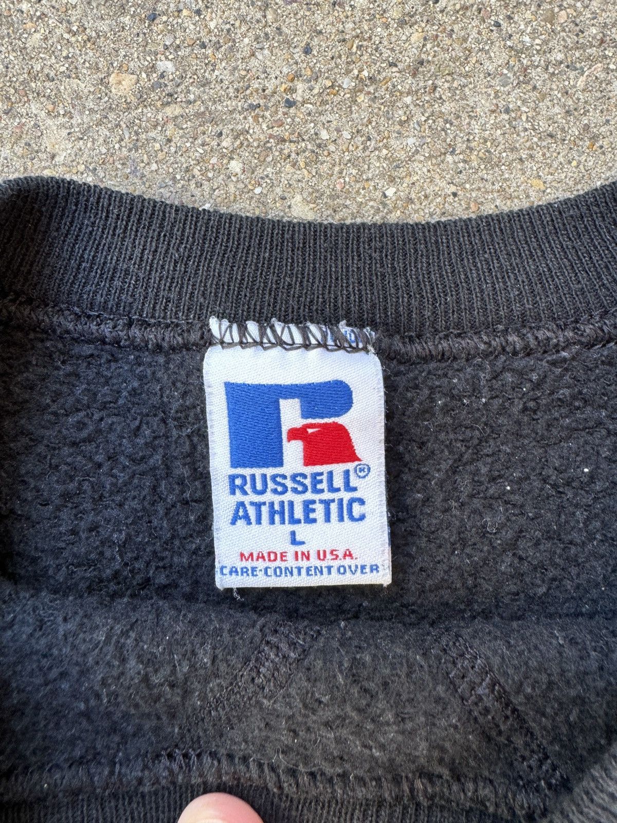 Russell Athletic × Vintage Vintage 90s russel’s athletic boxy fit sweatshirt Size US L / EU 52-54 / 3 - 3 Thumbnail