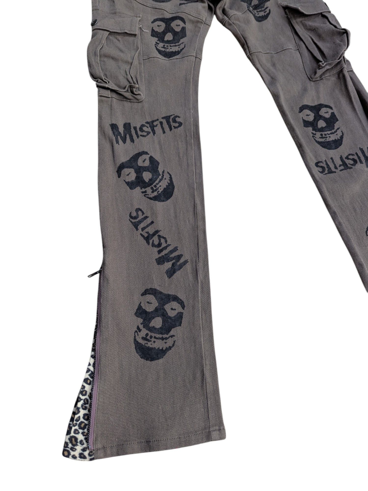 Japanese Brand × Misfits × Seditionaries Vintage Black Baccara Bondage Pants Misfits Custom Made Size 32" / US 10 / IT 46 - 3 Thumbnail