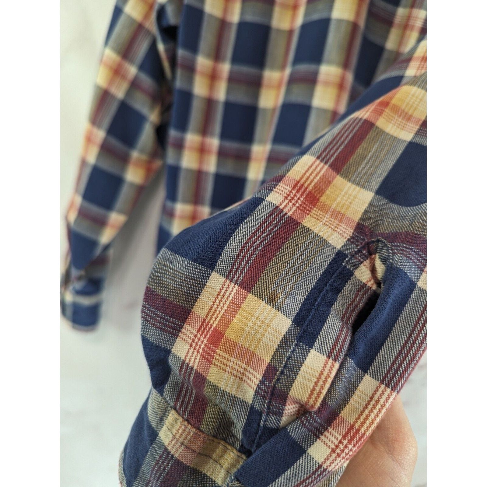 Levi's Vintage Levis Shirt Men Small Plaid Pearl Snap 80s Workwear Size US S / EU 44-46 / 1 - 12 Thumbnail