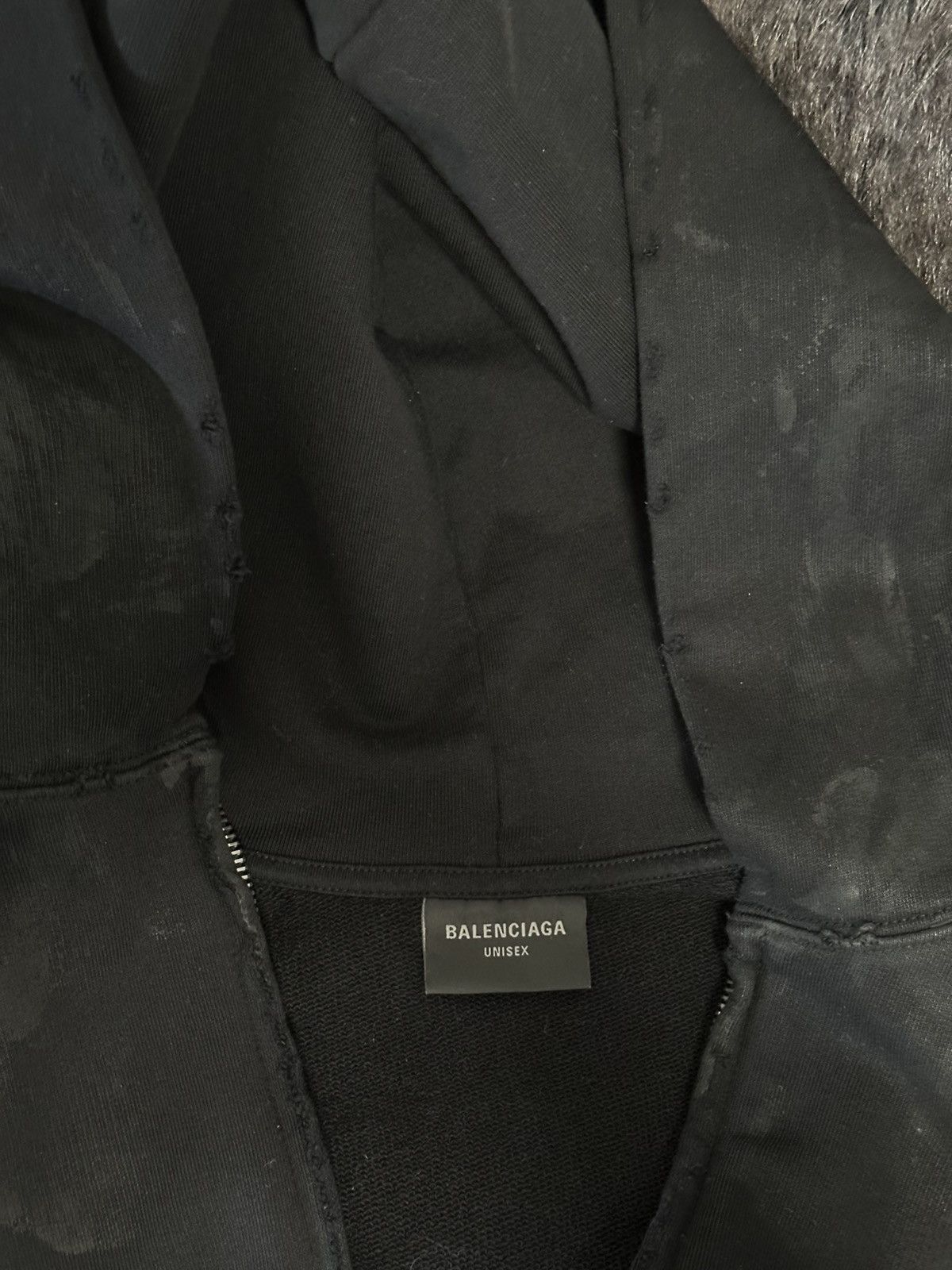 Balenciaga Balenciaga 24’ heavy metal SanScript zip up Size US XS / EU 42 / 0 - 14 Thumbnail