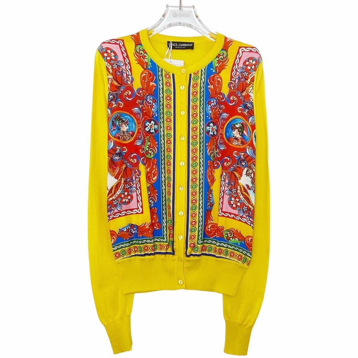 Dolce & Gabbana Dolce&Gabbana Classic Sicily Printed Long Sleeve Shir K26WX Size XS / US 0-2 / IT 36-38 - 1 Thumbnail
