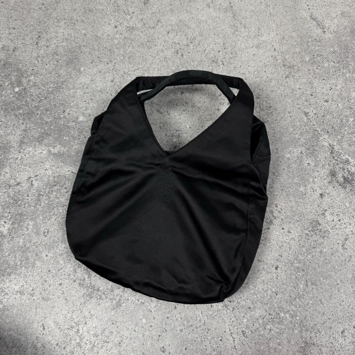 Jil Sander Rare Jil Sander Black Satin Hand Bag Clutch Shoulder Bag Size ONE SIZE - 9 Thumbnail