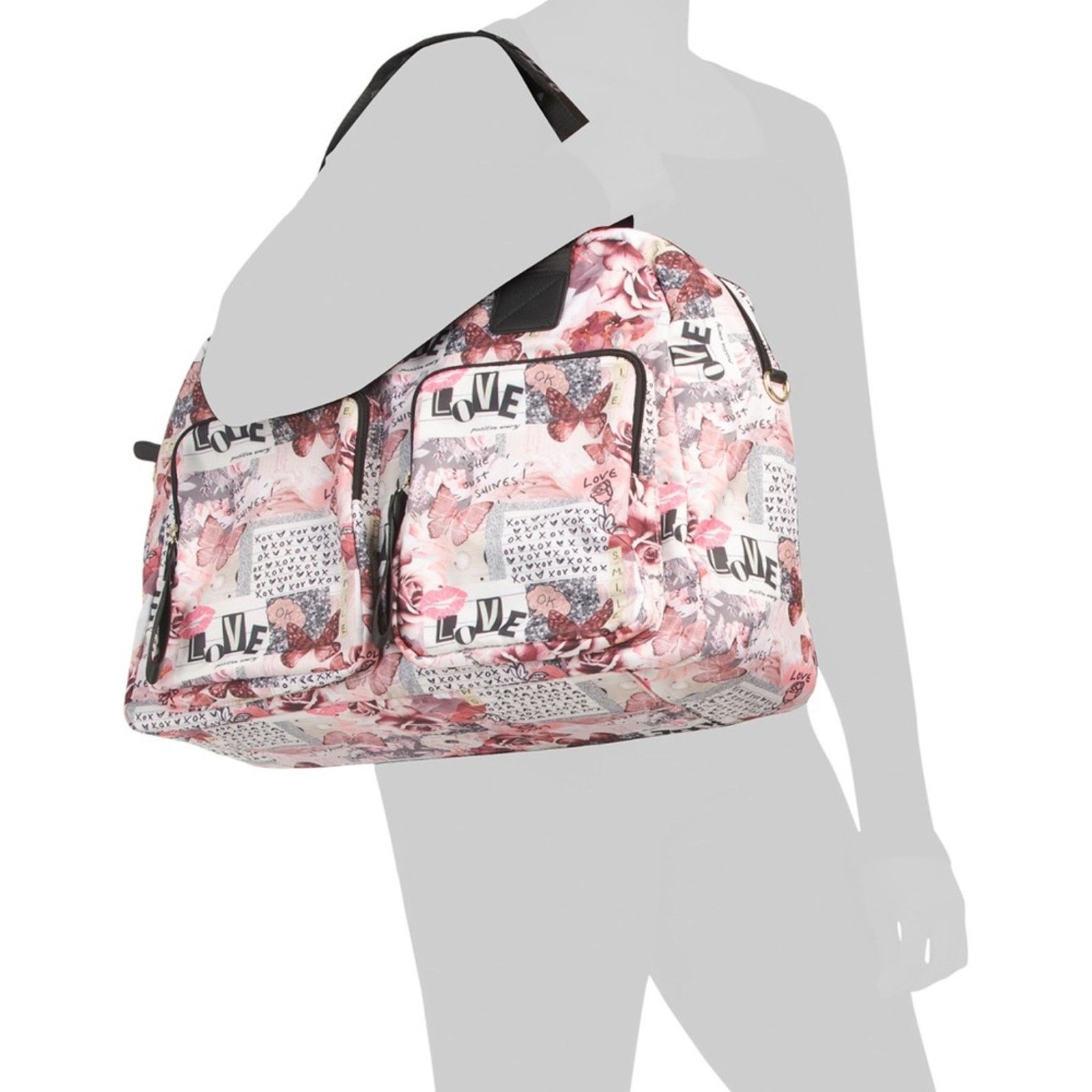 Other LUV BETSEY Flat Pack Weekender With Front Pockets Size ONE SIZE - 2 Thumbnail