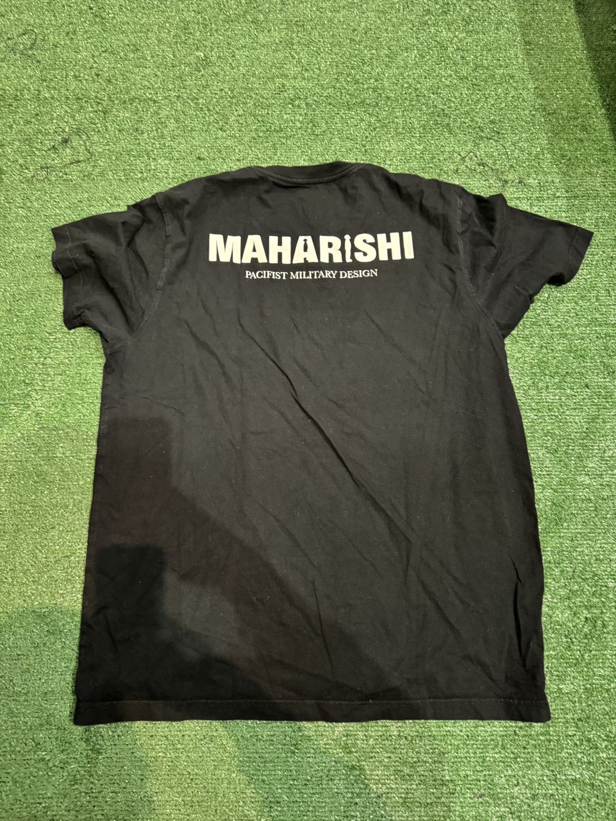 Maharishi Maharishi Pacific Militiary Design Tee Size US XL / EU 56 / 4 - 2 Thumbnail