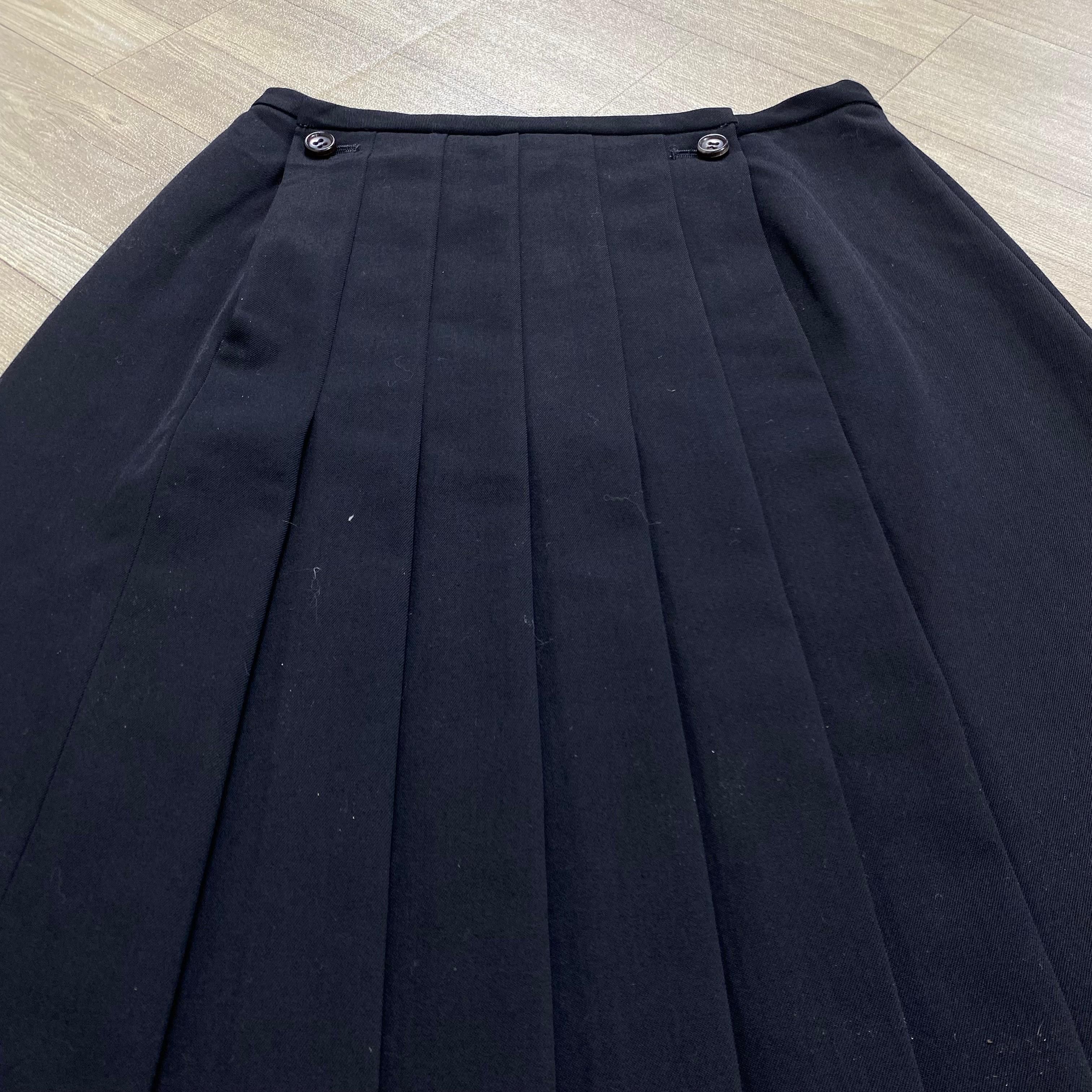 Comme des Garcons 💥 VTG Tricot Comment Des Garcons Midi Skirts AD1989 Size 24" / US 00 / IT 34 - 5 Thumbnail