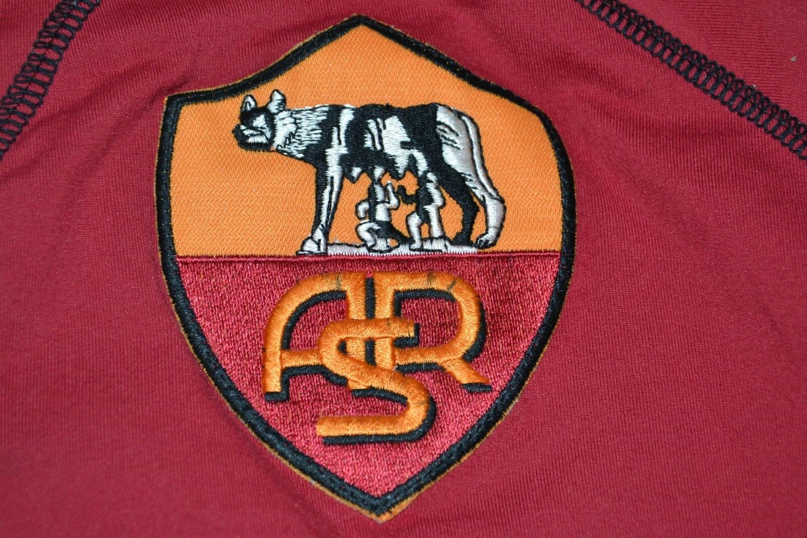 Kappa AS ROMA SIGNED 2001/2002 HOME FOOTBALL SHIRT FUSER 7 Size US XXL / EU 58 / 5 - 4 Thumbnail