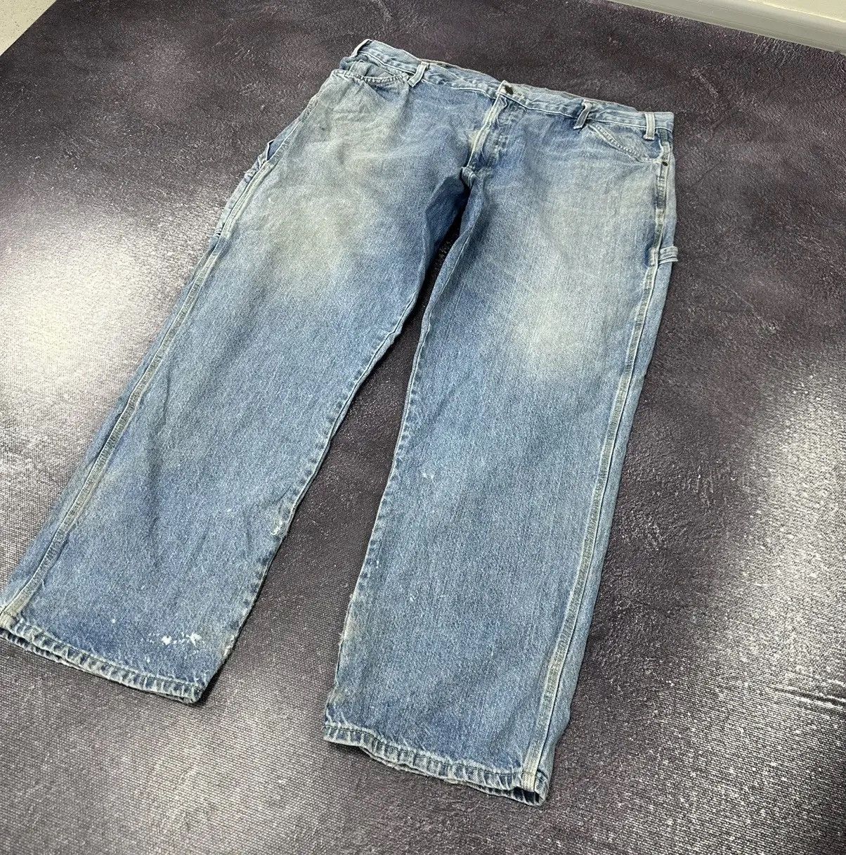 Dickies × Vintage Vintage Dickies Y2K American Light Blue Denim Hype Jeans Size US 42 / EU 58 - 6 Thumbnail