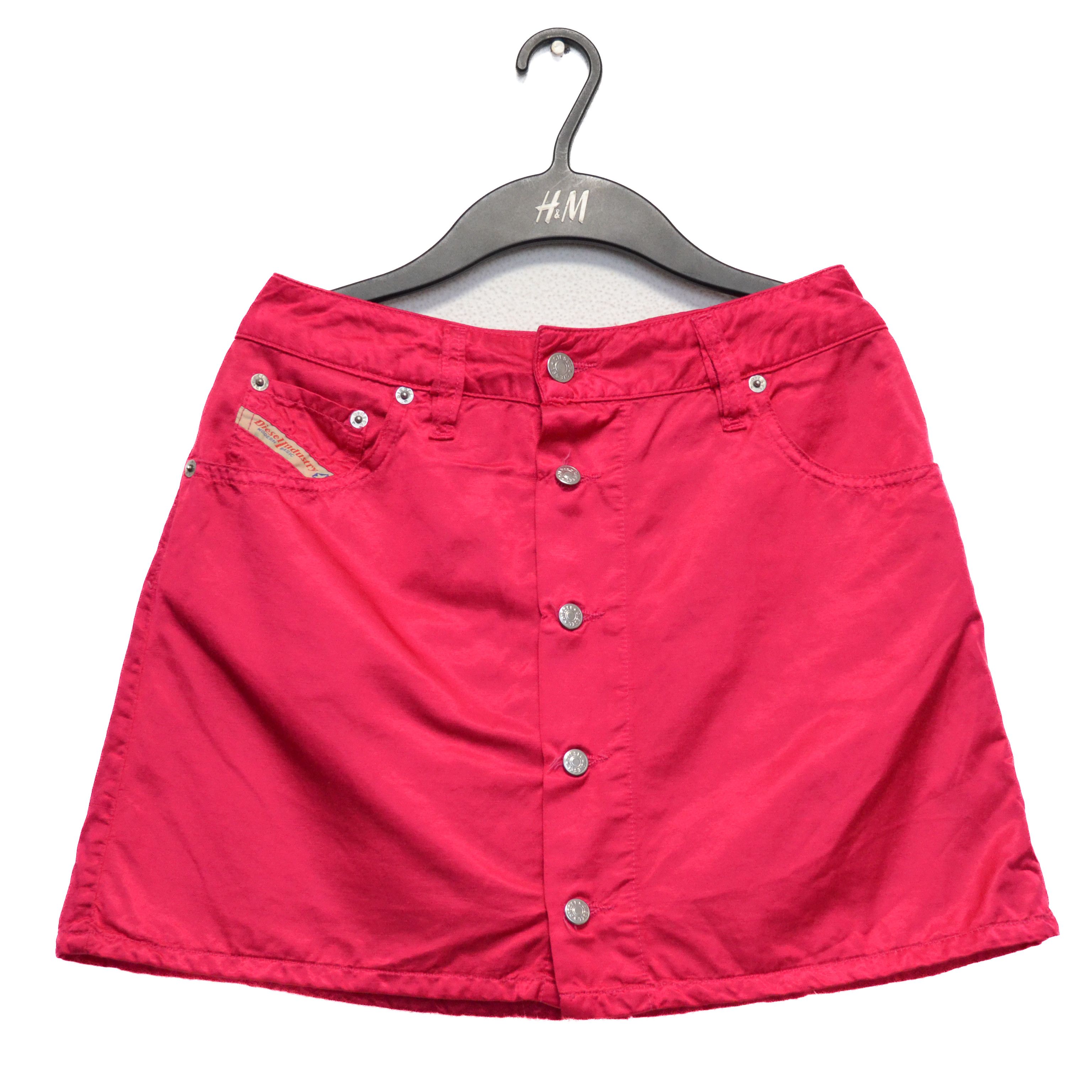 Diesel Y2K Diesel Women’s Archive Pink Lester Skirt Size 28 Size 28" / US 6 / IT 42 - 1 Thumbnail