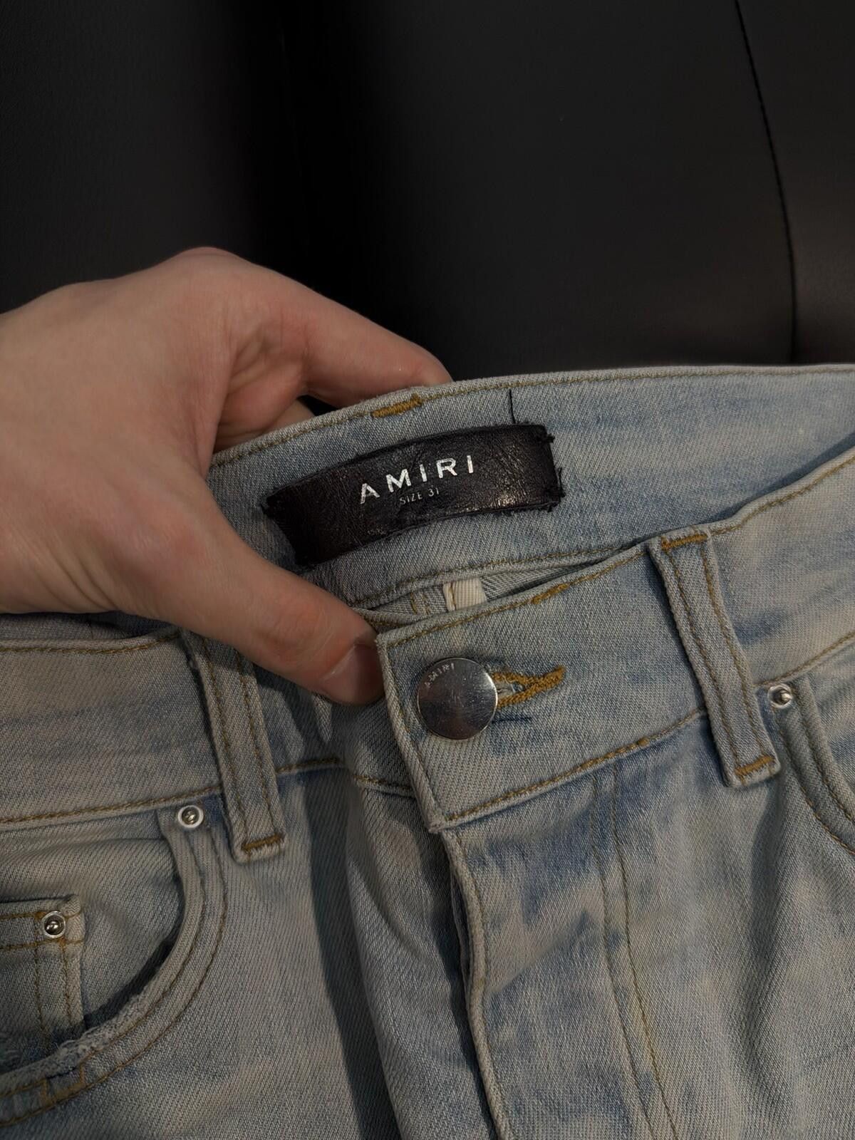 Amiri Size 31 - Amiri Blue Pants Jeans 100% Authentic Size US 31 - 10 Thumbnail