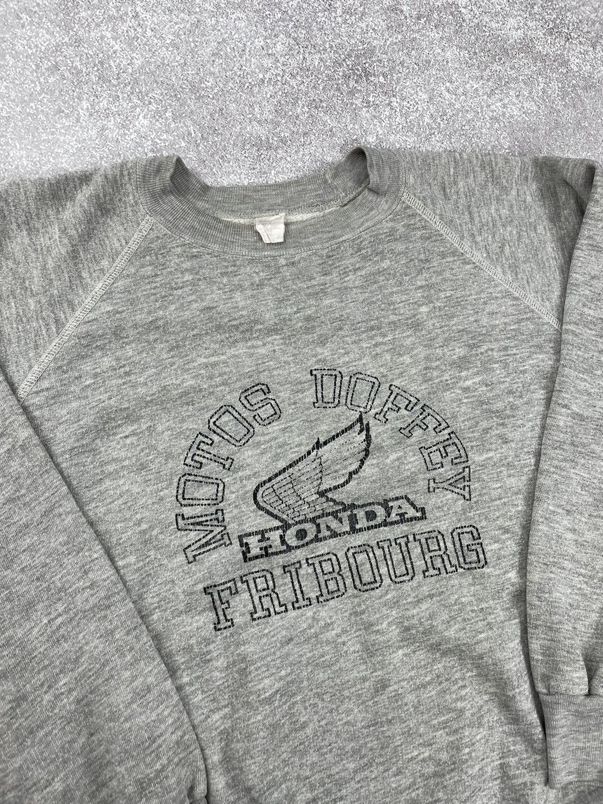 Honda × Vintage Vintage 90’s Honda Racing Logo Sweatshirt Size US M / EU 48-50 / 2 - 2 Thumbnail