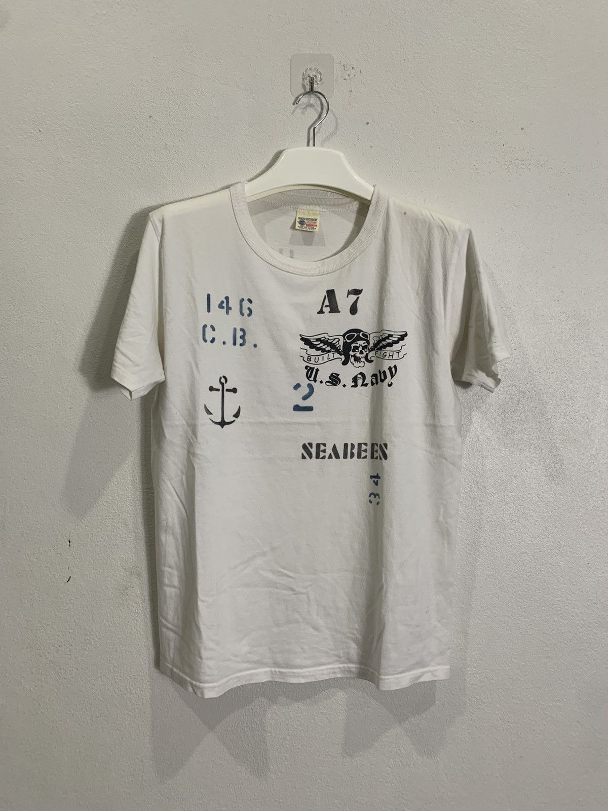 Buzz Rickson's Vintage 1990 Seabees BUZZ RICKSON’S t-shirt Size US M / EU 48-50 / 2 - 1 Thumbnail