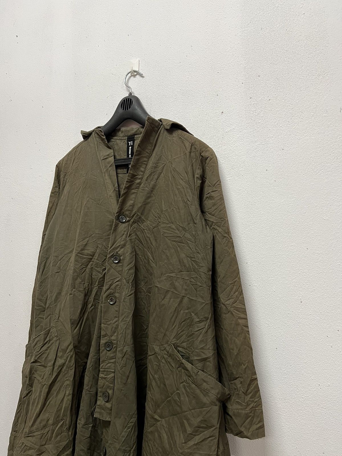 Designer × Y's × Yohji Yamamoto Y’s Yohji Yamamoto Born Product Out Pocket Shirt Dres Jacket Size XS / US 0-2 / IT 36-38 - 5 Thumbnail