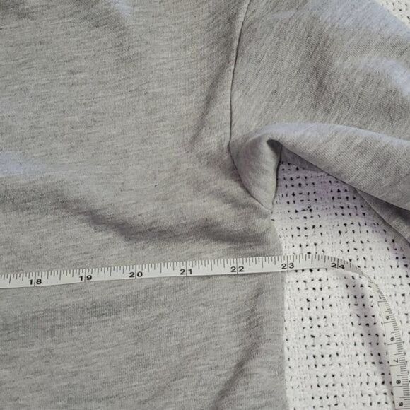 Designer Bala Bala Distressed Grey Raw Edges Unique Vneck with Accent Size XL / US 12-14 / IT 48-50 - 8 Thumbnail