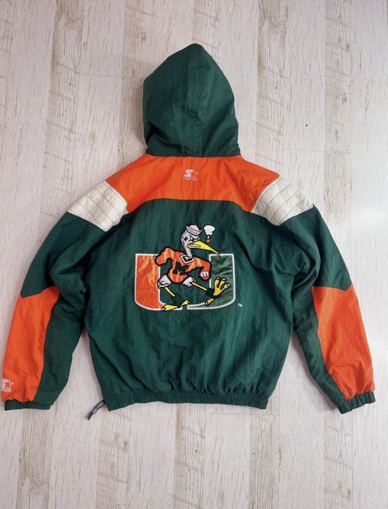 Starter Vintage Starter Miami Hurricanes Jacket – 90s – Size S Size US S / EU 44-46 / 1 - 7 Thumbnail