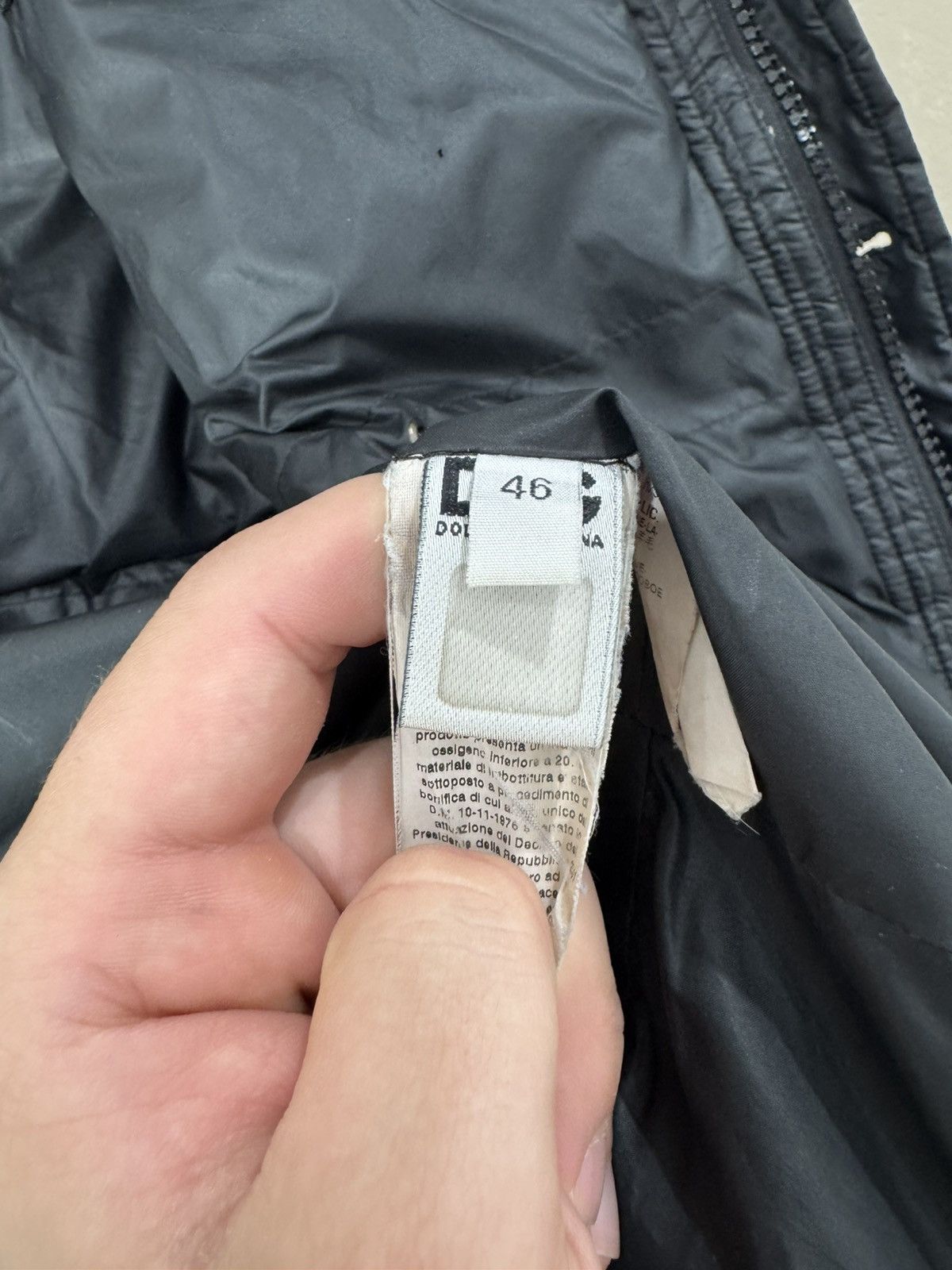 Dolce & Gabbana Vintage Dolce&Gabbana Puffer Down Jacket Pocket Size US M / EU 48-50 / 2 - 4 Thumbnail