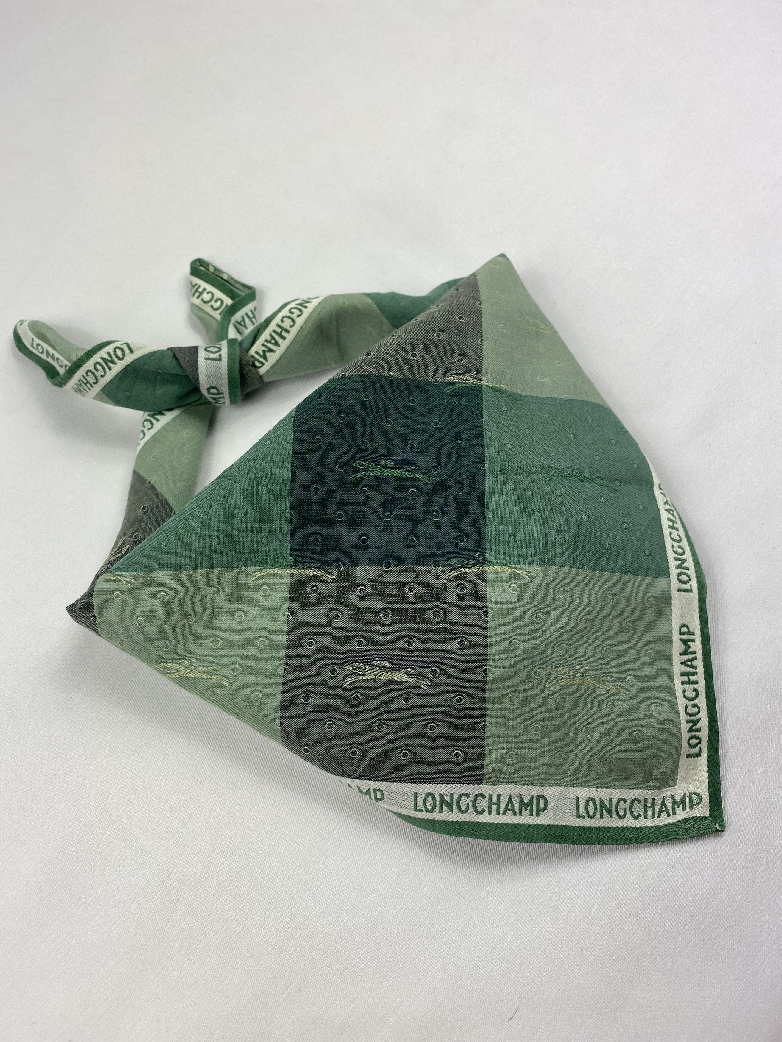 Longchamp × Vintage Longchamp Handkerchief / Bandana / Neckerchief Size ONE SIZE - 2 Thumbnail