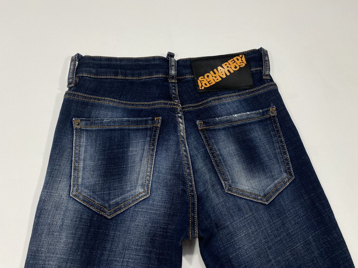Dsquared2 🔥LASTDROP🔥 Dsquared D2 Tidy Biker Jeans Denim Painted Pants Size 24" / US 00 / IT 34 - 16 Thumbnail