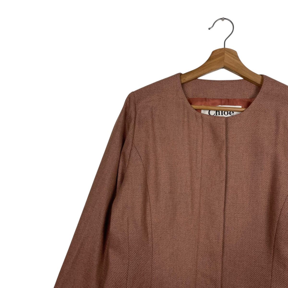 Chloe Chloe Wool Women Jacket Size M / US 6-8 / IT 42-44 - 6 Thumbnail