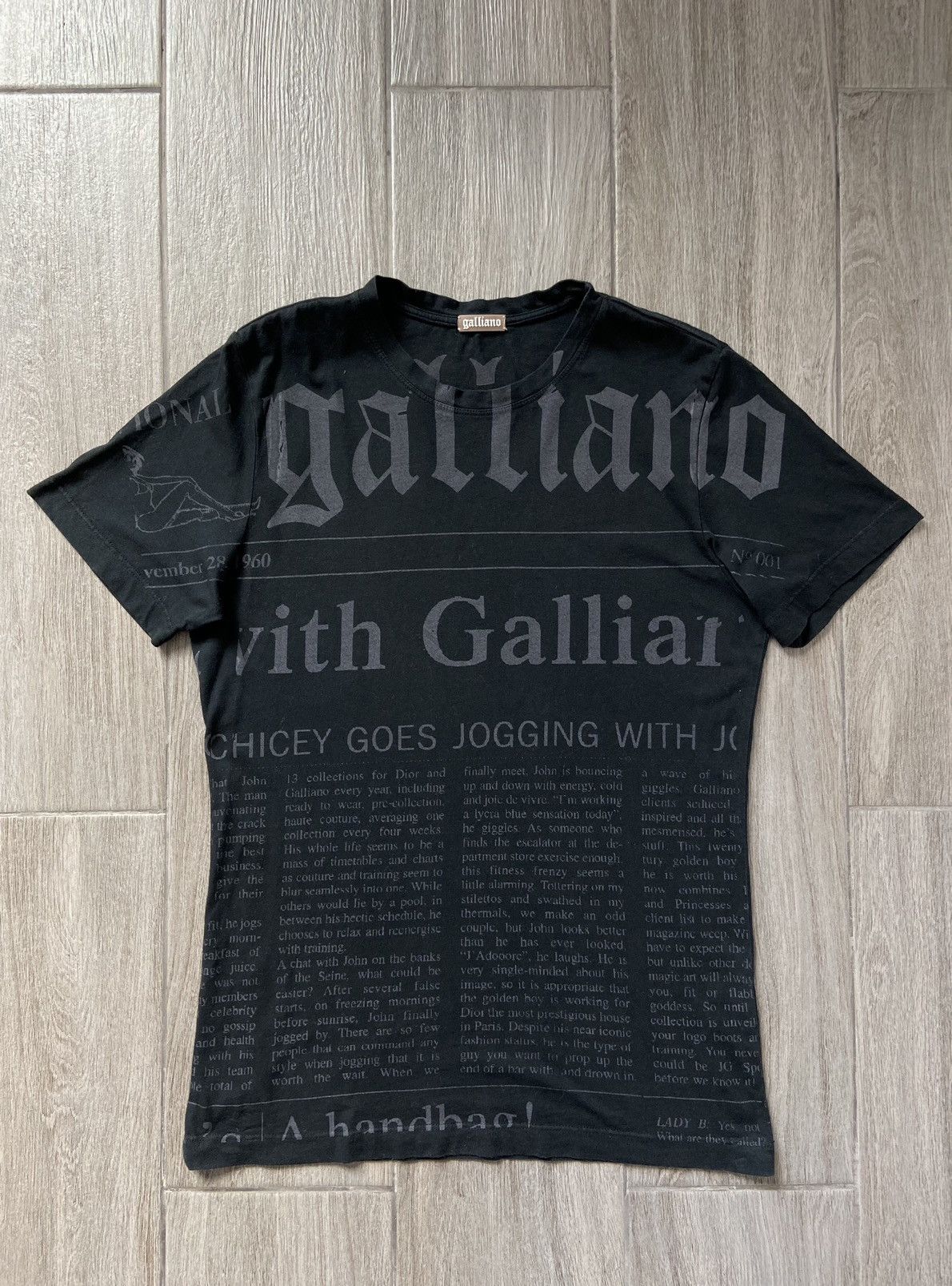 John Galliano Multicolor Cotton Sleeveless V-neck Tank Top