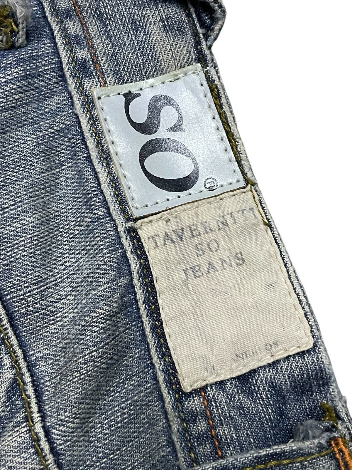Hysteric Glamour Taverniti 🪝 Hooks Embellished Patched Baggy Loose Jeans Size US 31 - 23 Thumbnail