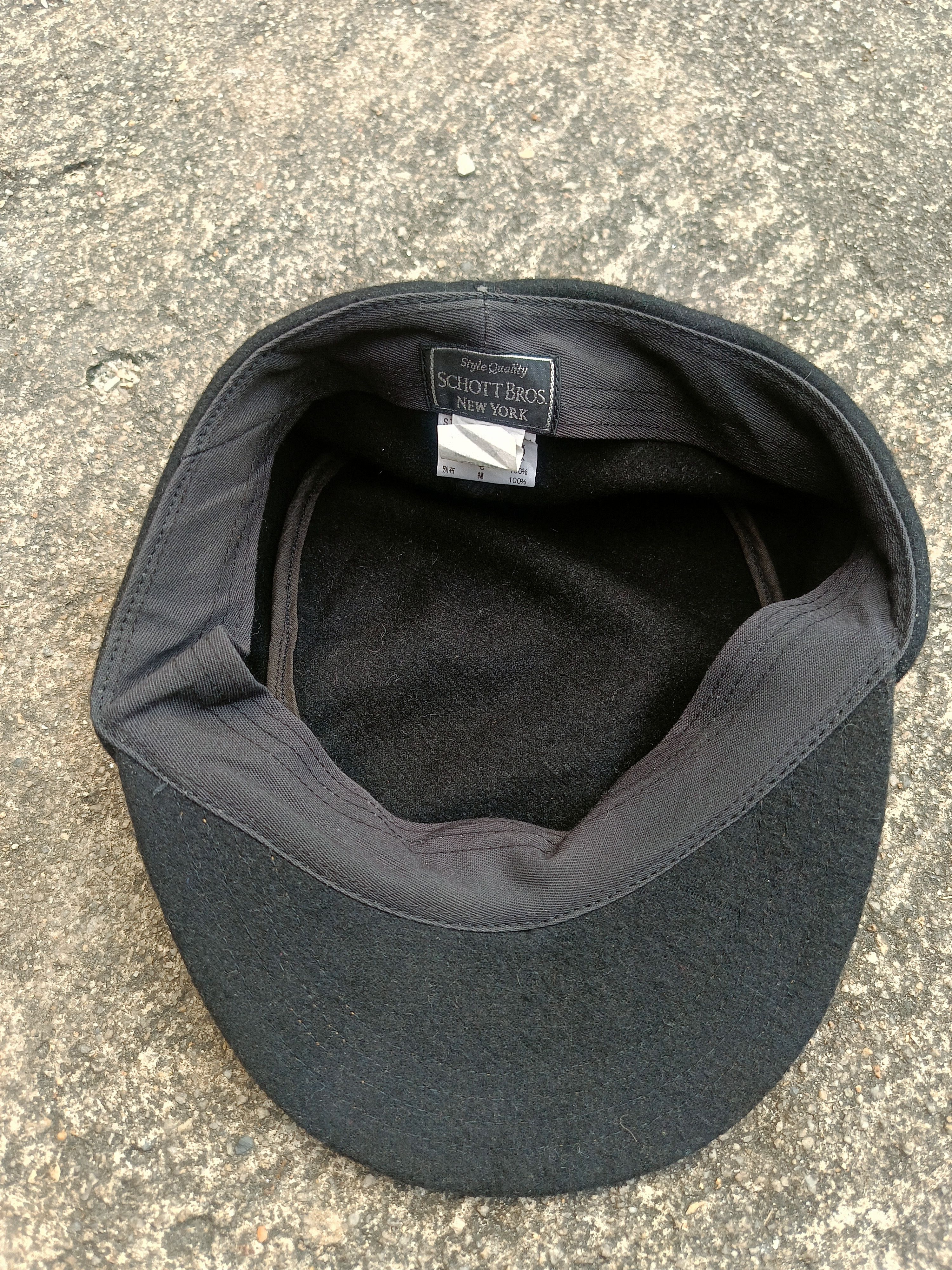 Schott SCHOTT BROS. NEW YORK WOOL FULLCAP Size ONE SIZE - 8 Thumbnail