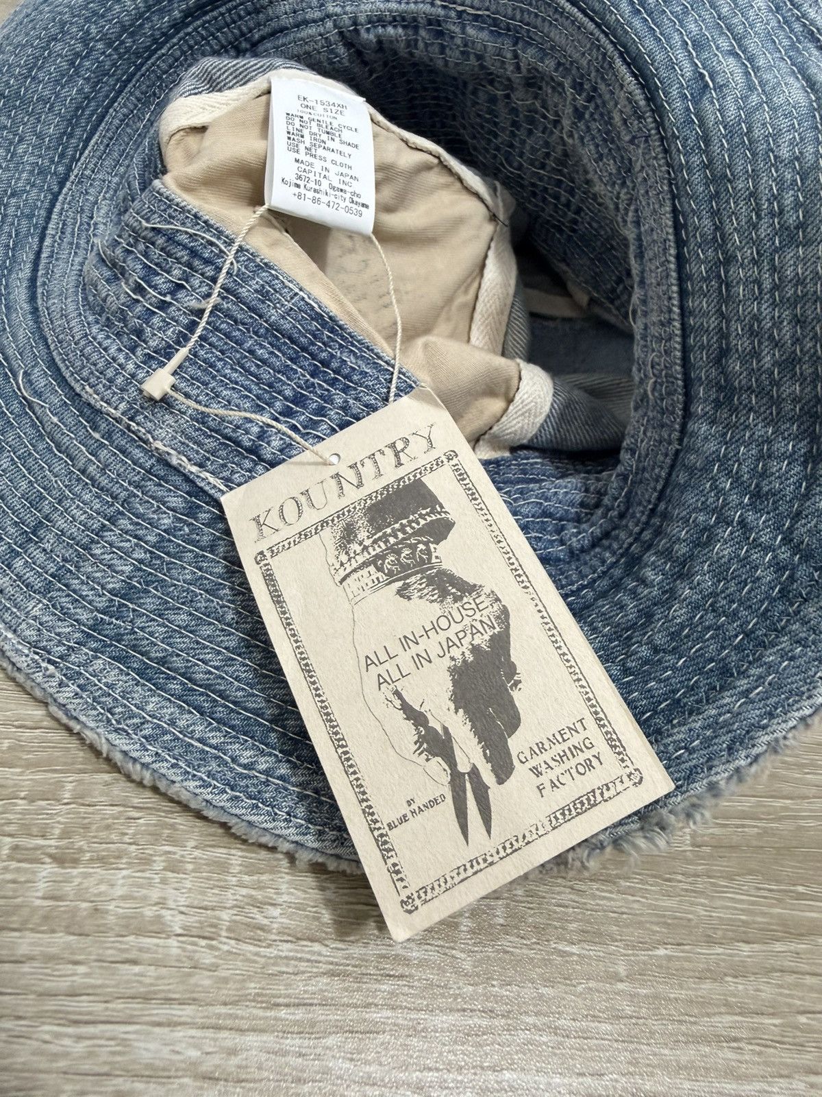 Kapital KAPITAL KOUNTRY THE OLD MAN & THE SEA BUCKET HAT Size ONE SIZE - 8 Thumbnail