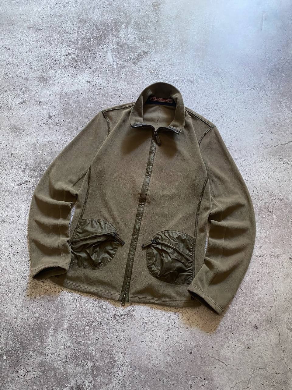Frauenschuh × Vintage VINTAGE FRAUENSCHUH ZIP NYLON FLEECE JACKET LIMITED EDITION Size M / US 6-8 / IT 42-44 - 2 Thumbnail