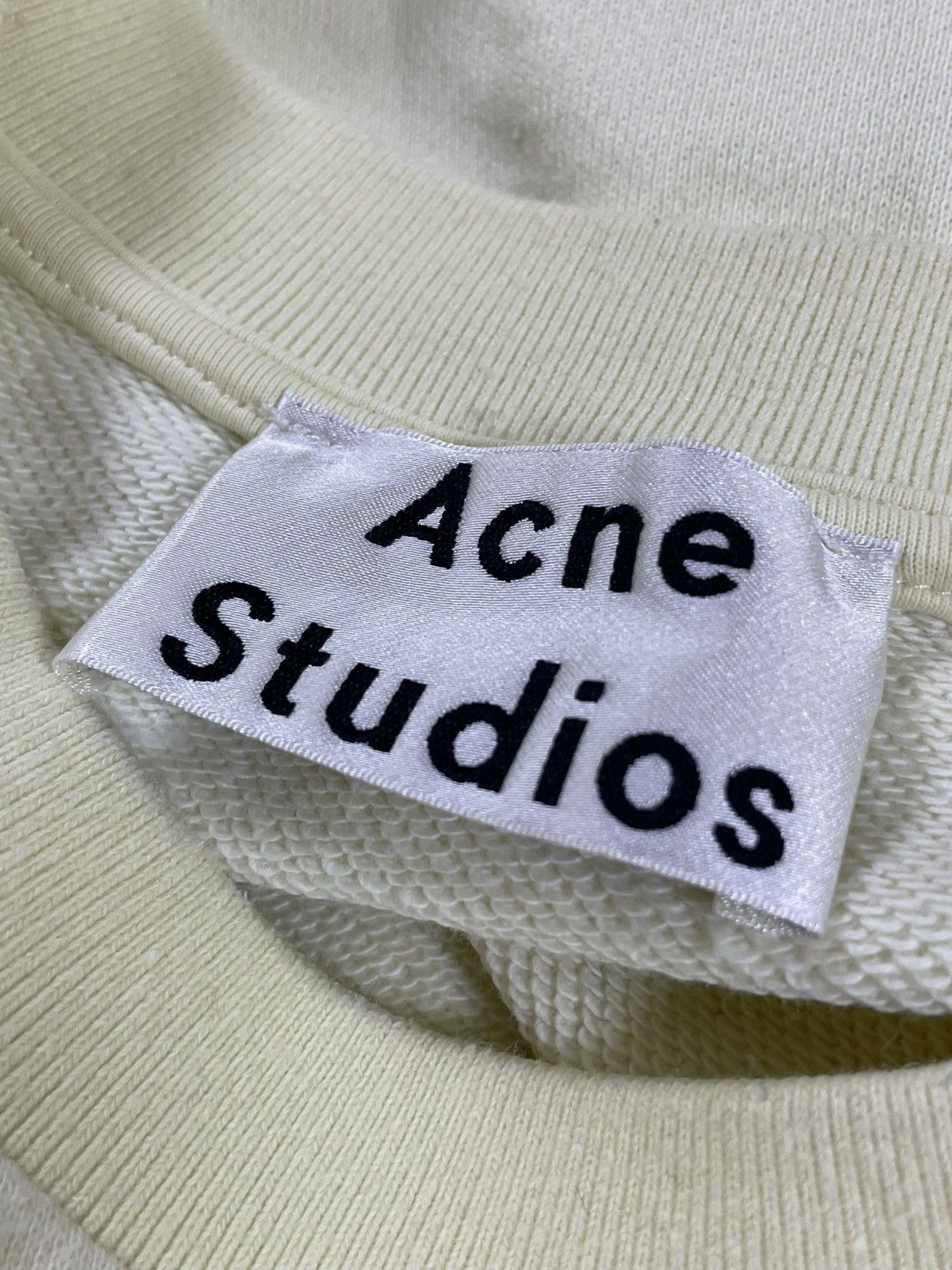 Acne Studios ACNE STUDIOS GRANT LEVY LUCERO STITCHED PATCHES SWEATSHIRT Size S / US 4 / IT 40 - 3 Thumbnail