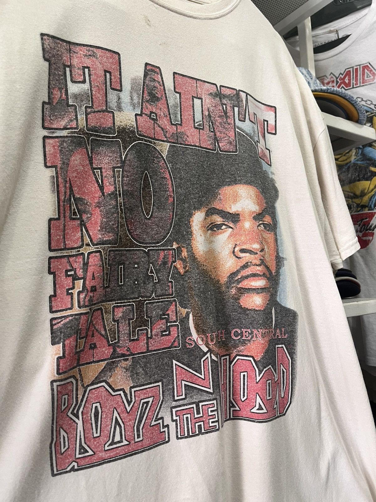 Band Tees Rap tees Ice Cube Boyz N the Hood Costum Movie Hip Hop Size US L / EU 52-54 / 3 - 2 Thumbnail