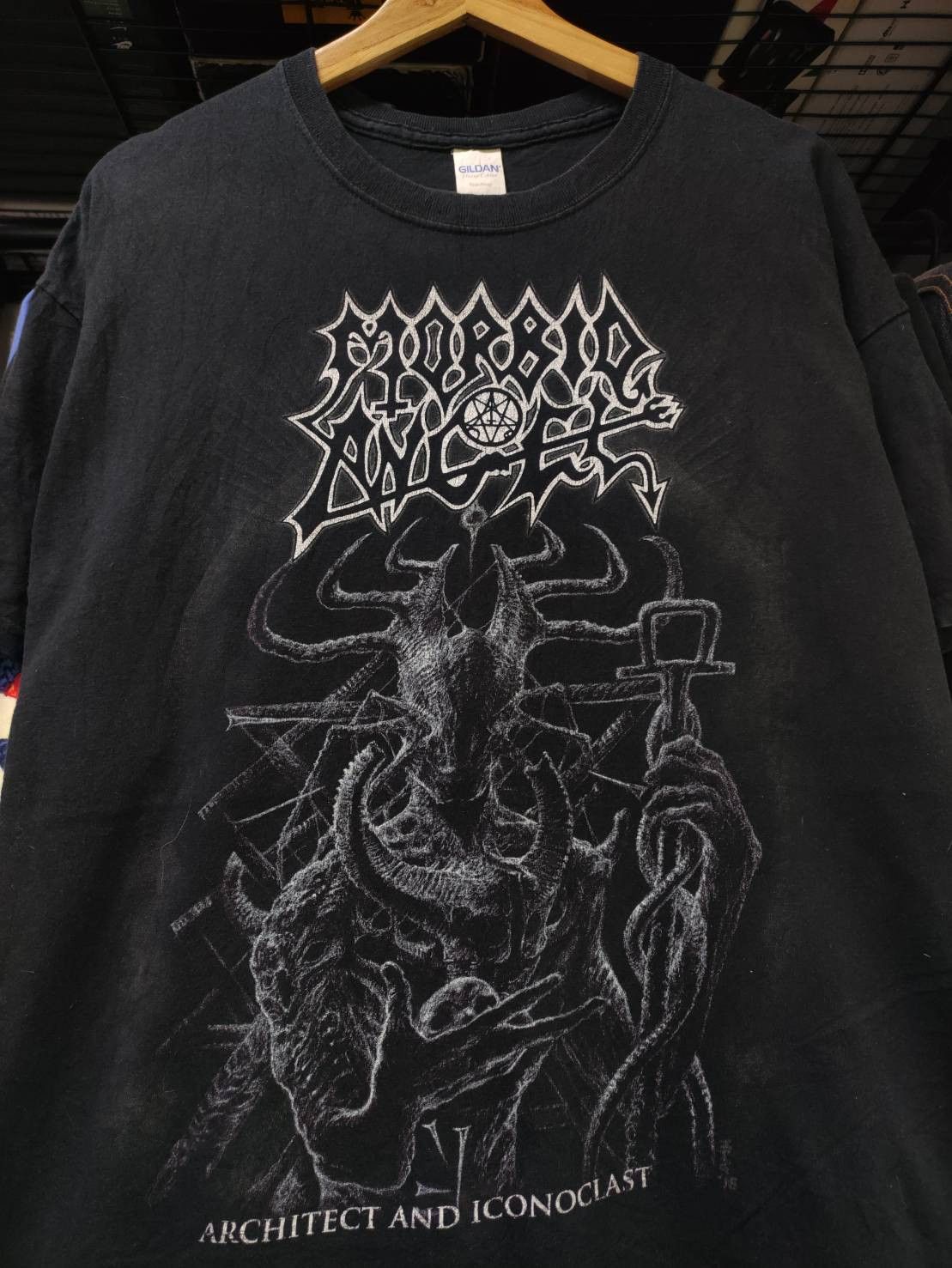 Band Tees Morbid Angel "Architect and Inconoclast" Single Promo Tour Size US XL / EU 56 / 4 - 1 Thumbnail