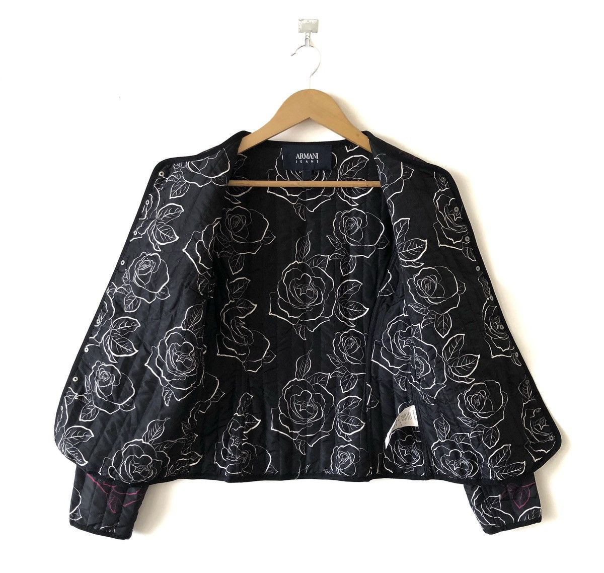 Armani ARMANI JEANS FANTASIA QUILT FLORA JACKET Size S / US 4 / IT 40 - 7 Thumbnail