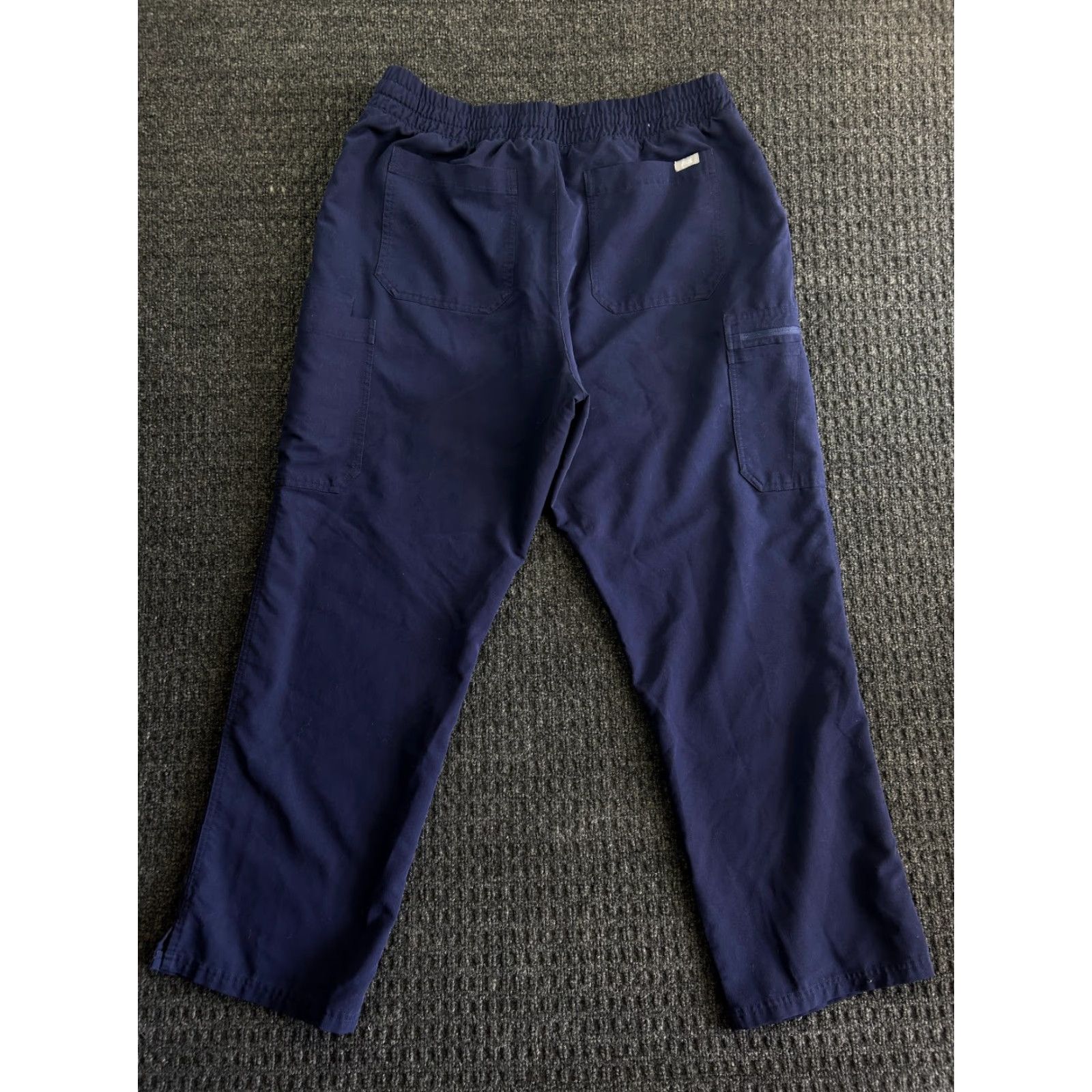 Vintage FIGS Navy Blue Scrub Pants Bottoms Yola Skinny 2XL Womens Medical Size US 39 - 2 Thumbnail