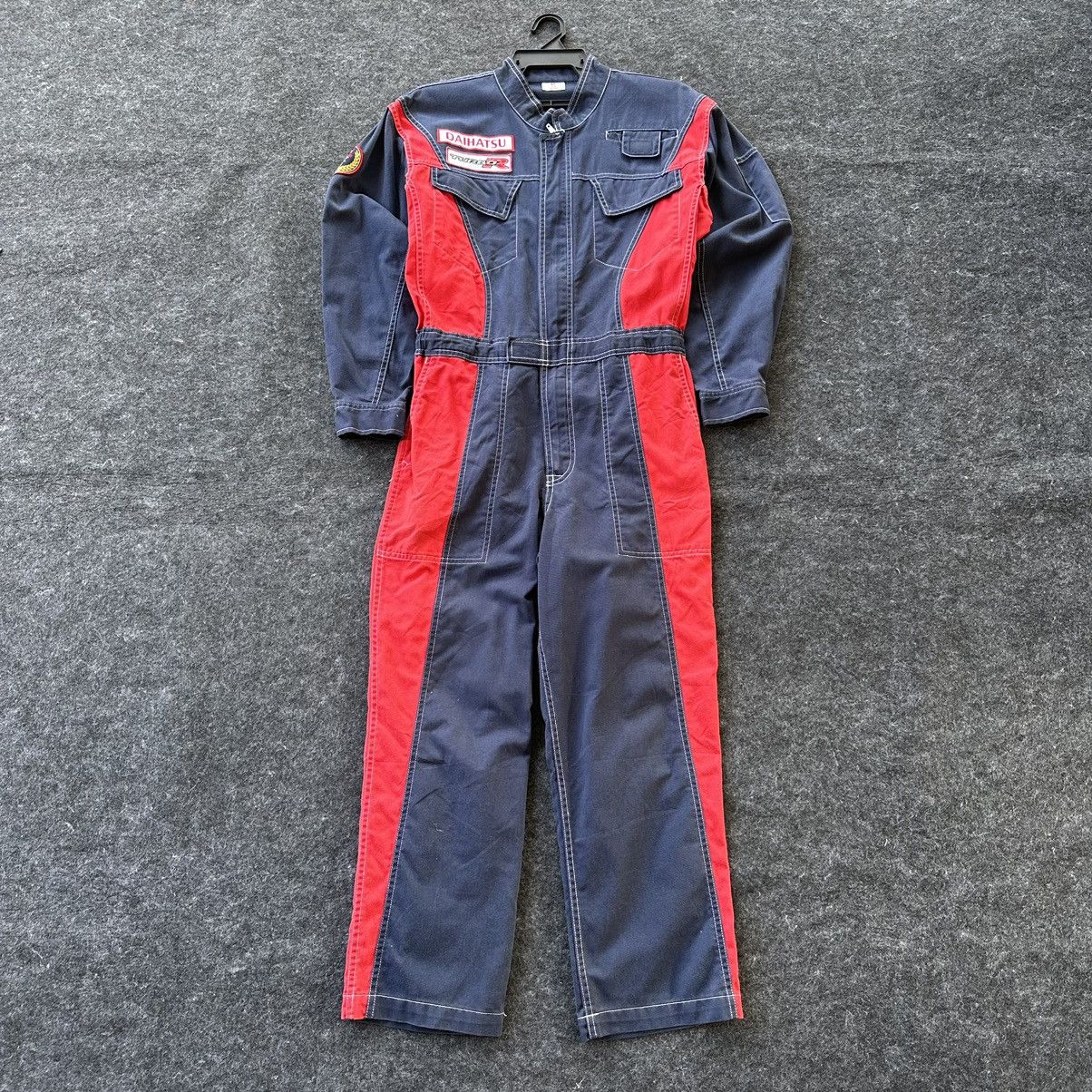 Formula 1 Rare Daihatsu Turbo R Overall Vintage Workwear OV1 Size US 30 / EU 46 - 4 Thumbnail