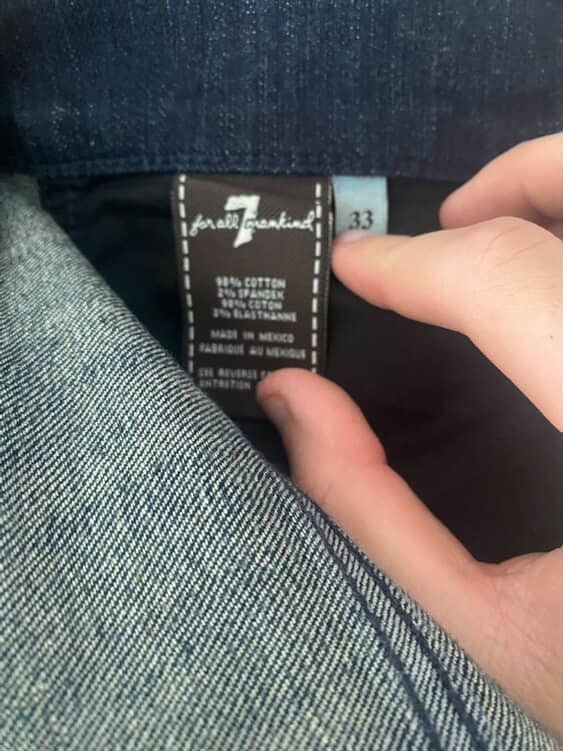 Japanese Brand × Jean Vintage Bootcut/Straight Fitting Denim Size US 33 - 4 Thumbnail