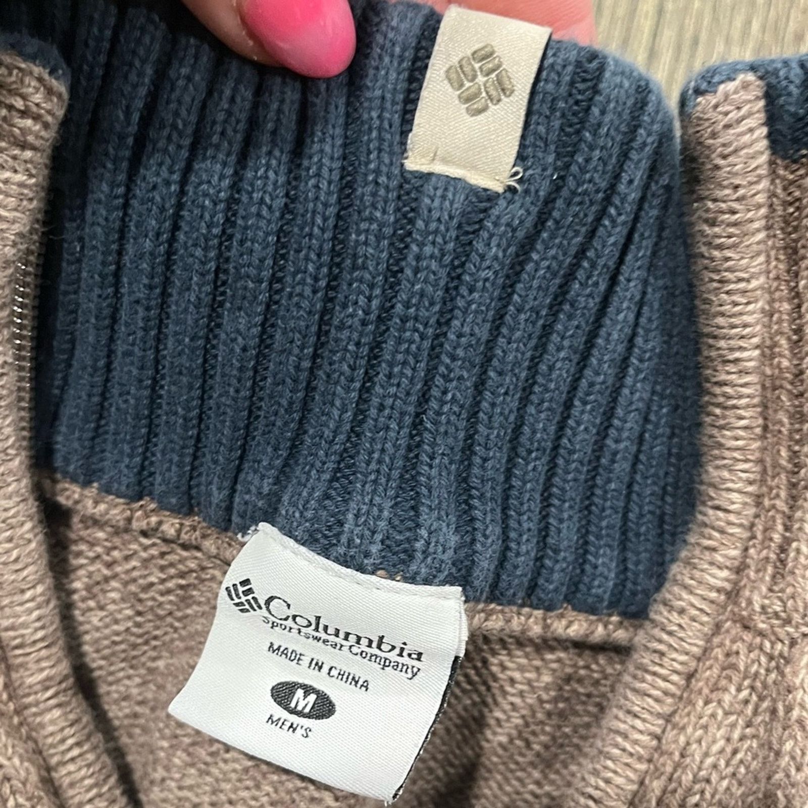 Columbia Columbia Sweater Mock Neck Quarter Zip Pullover Size M Size M / US 6-8 / IT 42-44 - 3 Thumbnail