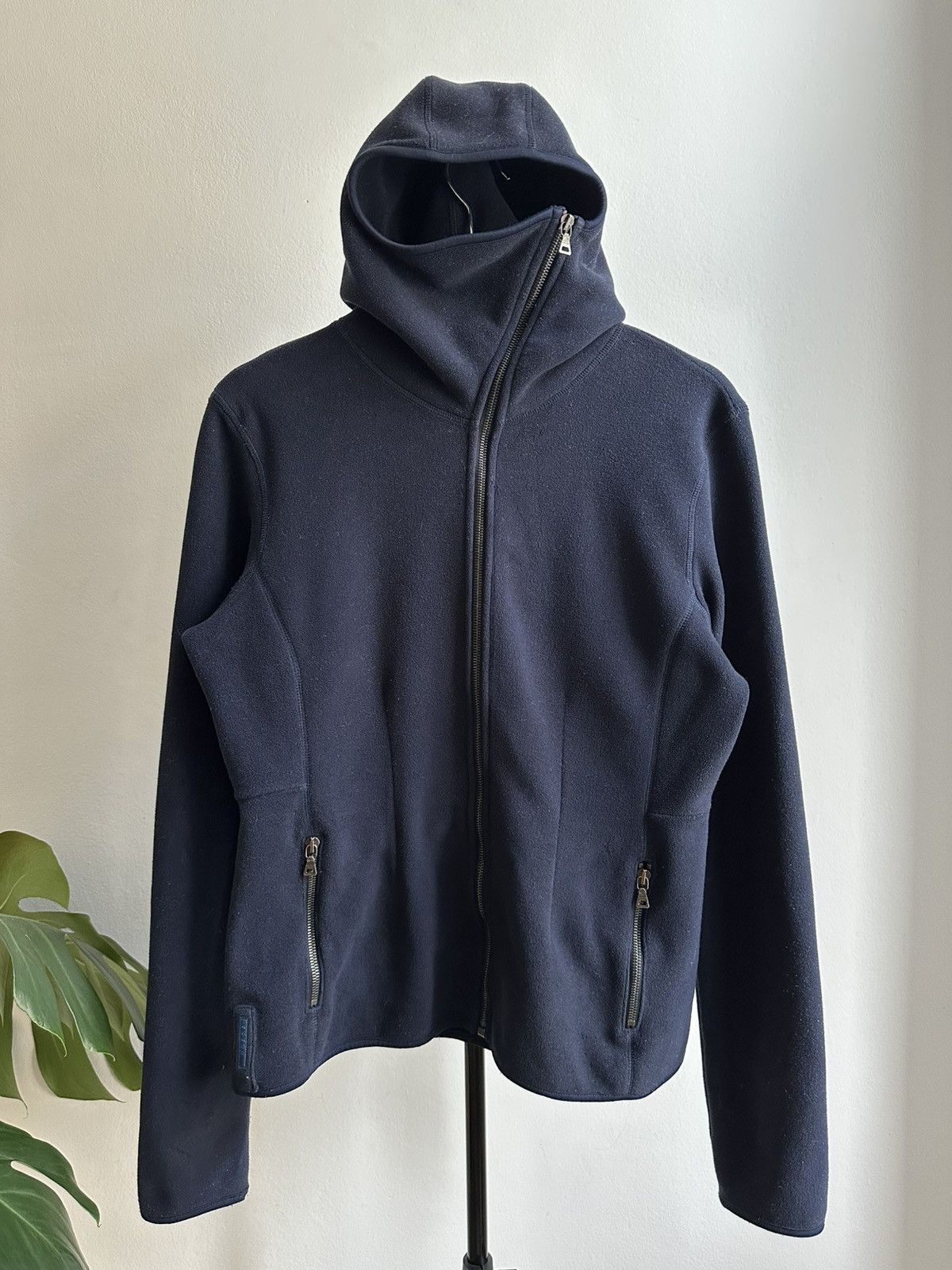 Prada Vintage Prada Sport Collection Ninja Fleece Asymmetrical Size L / US 10 / IT 46 - 1 Thumbnail