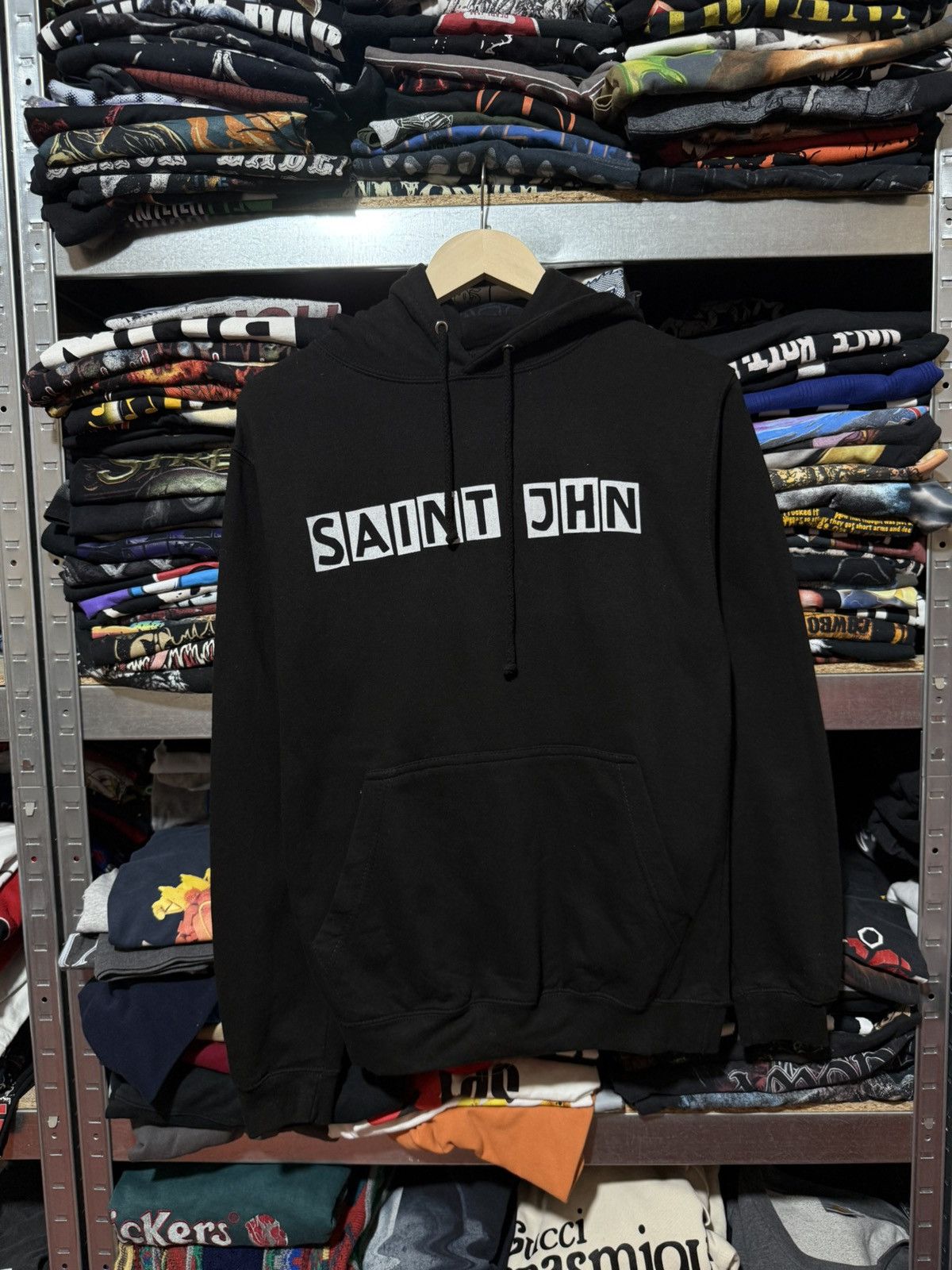 Rap Tees Rare SAINT Jhn Christian Sex Club Rap Hoodie Y2K Hype Size US S / EU 44-46 / 1 - 1 Thumbnail