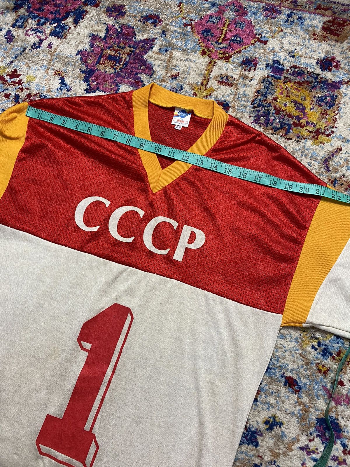 O'Neills CCCP 1980' Soviet Union football O'Neill's Shirt Size US M / EU 48-50 / 2 - 13 Thumbnail